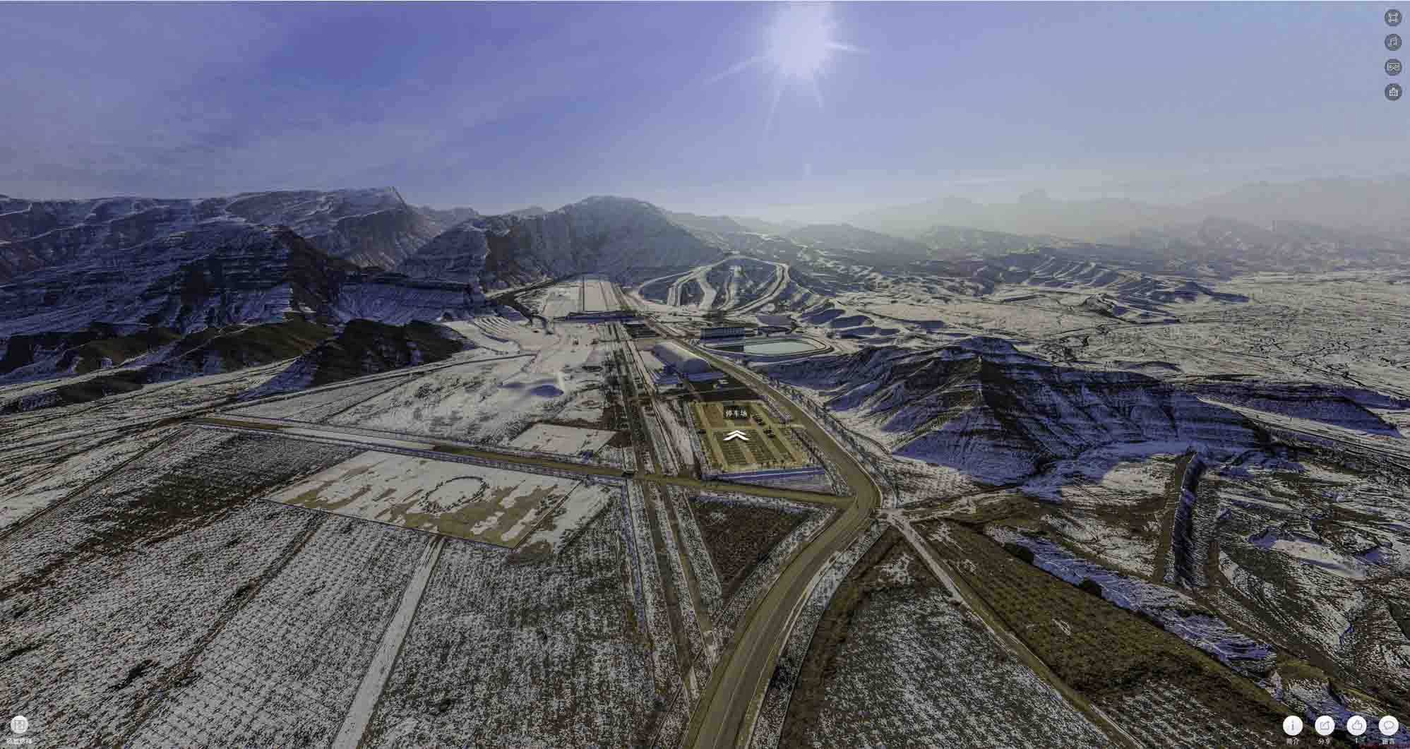 红岗720全景技术：开启全方位视觉新纪元——在手绘地图中的应用探索